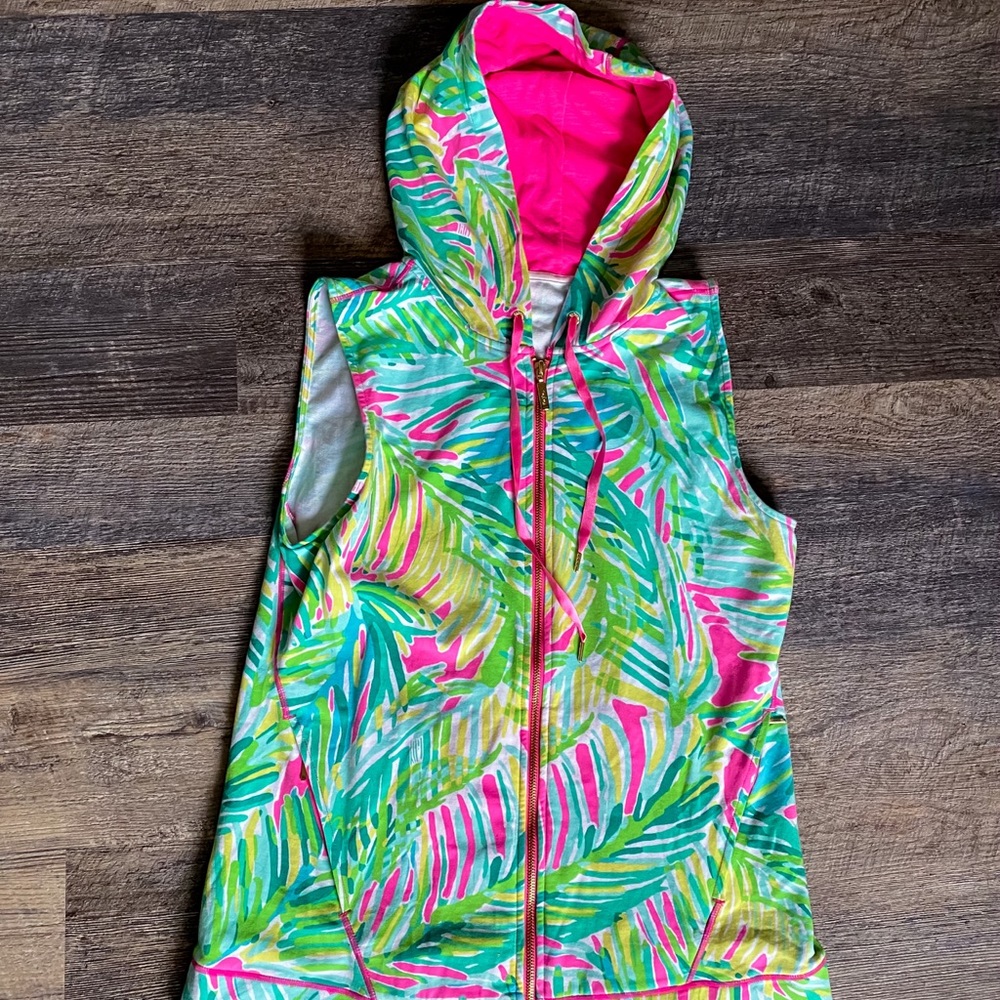 Lilly Pulitzer zip vest